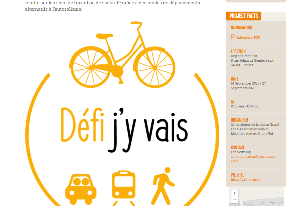 Semaine Européenne du Développement Durable