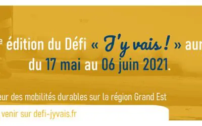 Défi « J’y vais ! » édition 2021 se déroulera du 17 mai au 06 juin
