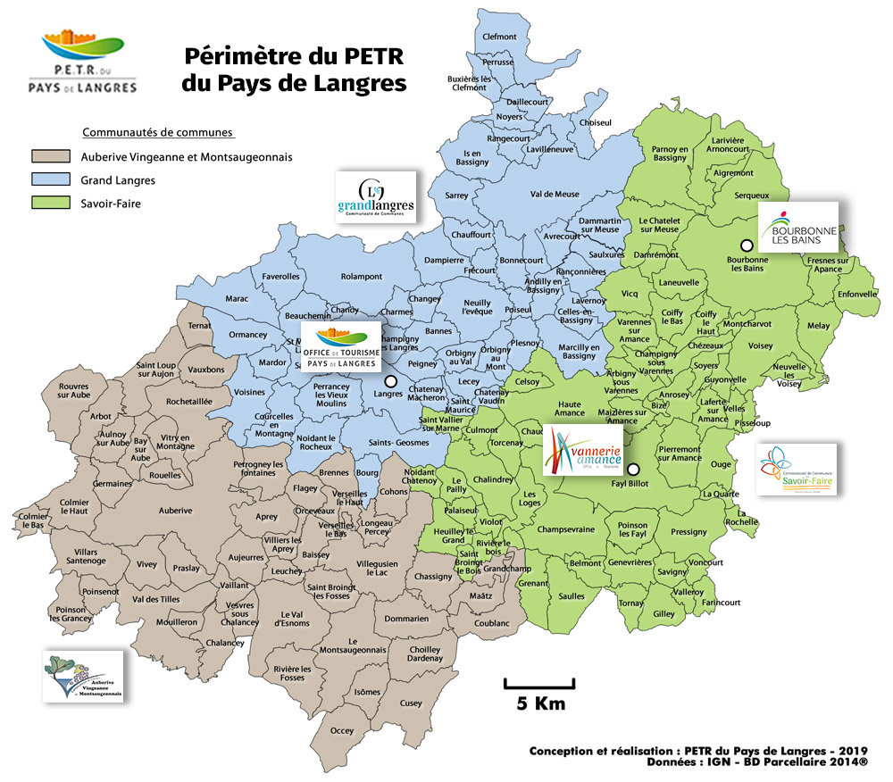 carte Pays de Langres