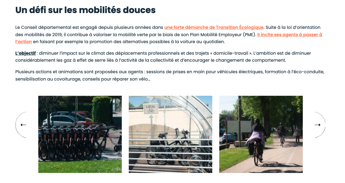 Un défi sur les mobilités douces Défi "J'y vais !" 2025